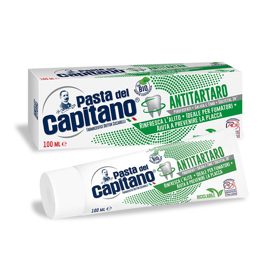 Antitartar Toothpaste - 100 ml - Pasta del Capitano