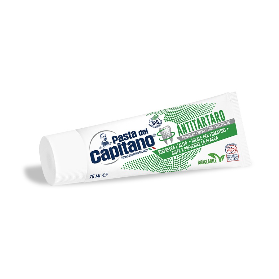 Antitartar Toothpaste - 100 ml - Pasta del Capitano
