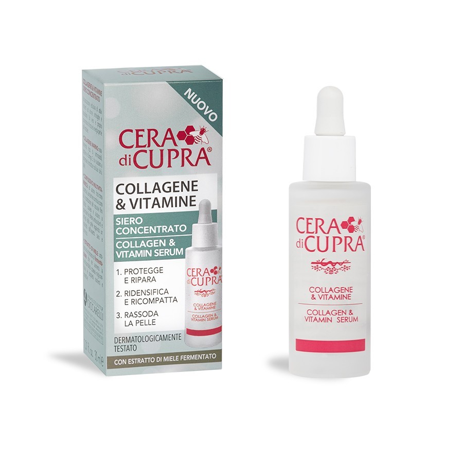 Collagen & Vitamins Concentrated Serum - 30 ml - Cera di Cupra