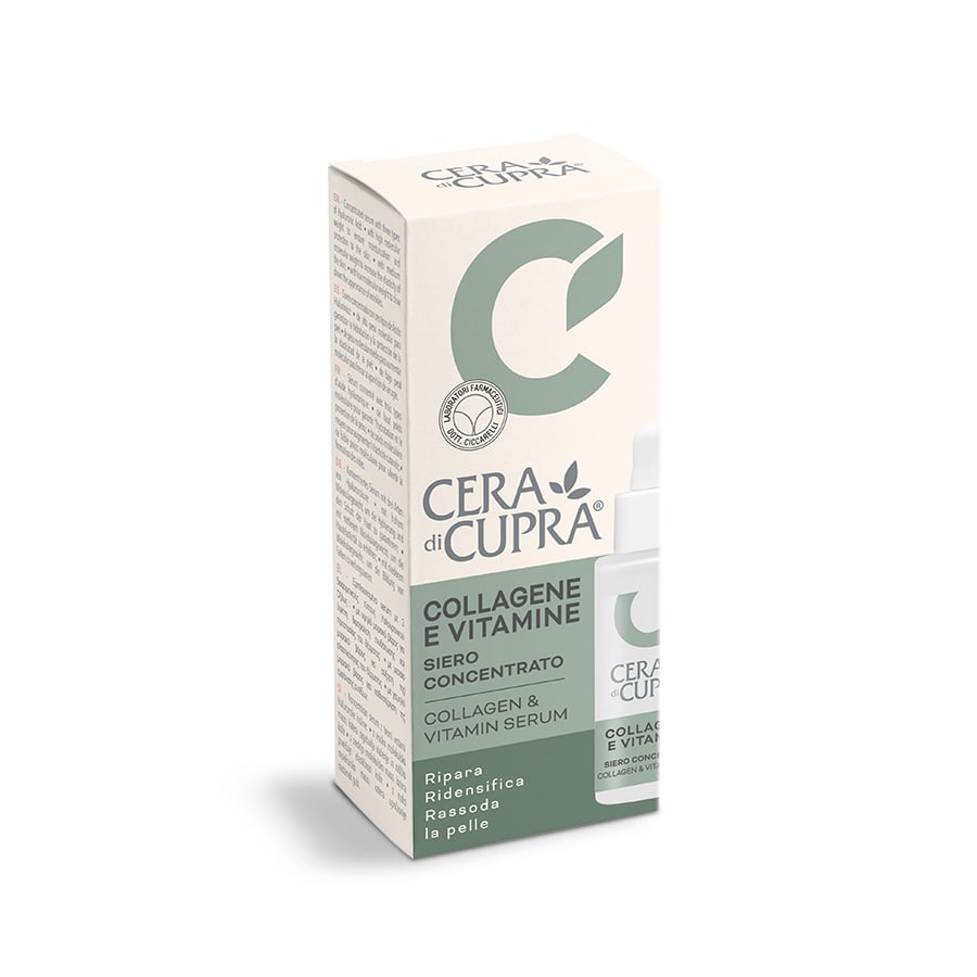Collagene & Vitamine Siero Concentrato - 30 ml - Cera di Cupra