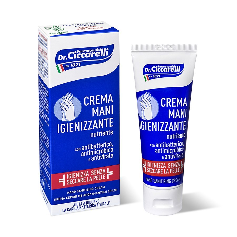Crema Mani Igienizzante - 75 ml - Igienizzante Ciccarelli