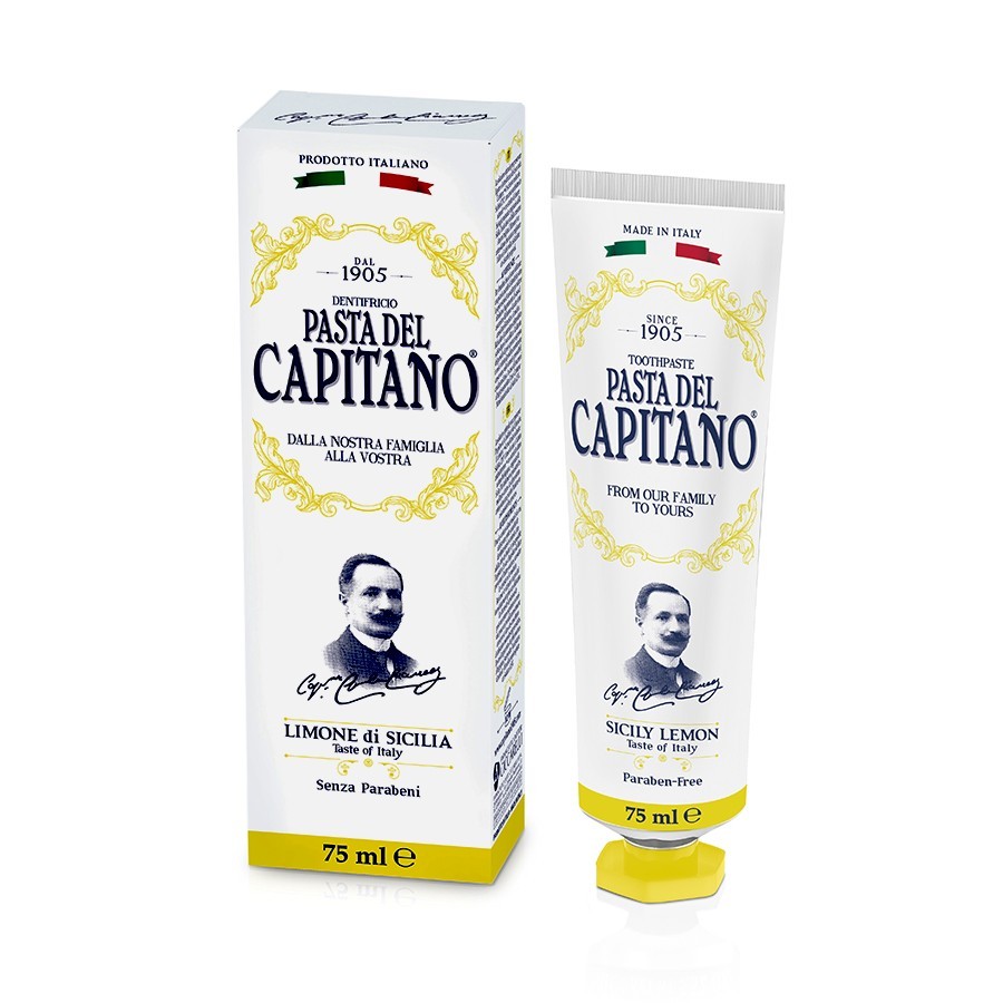 Sicily Lemon Toothpaste - 75 ml - Capitano 1905