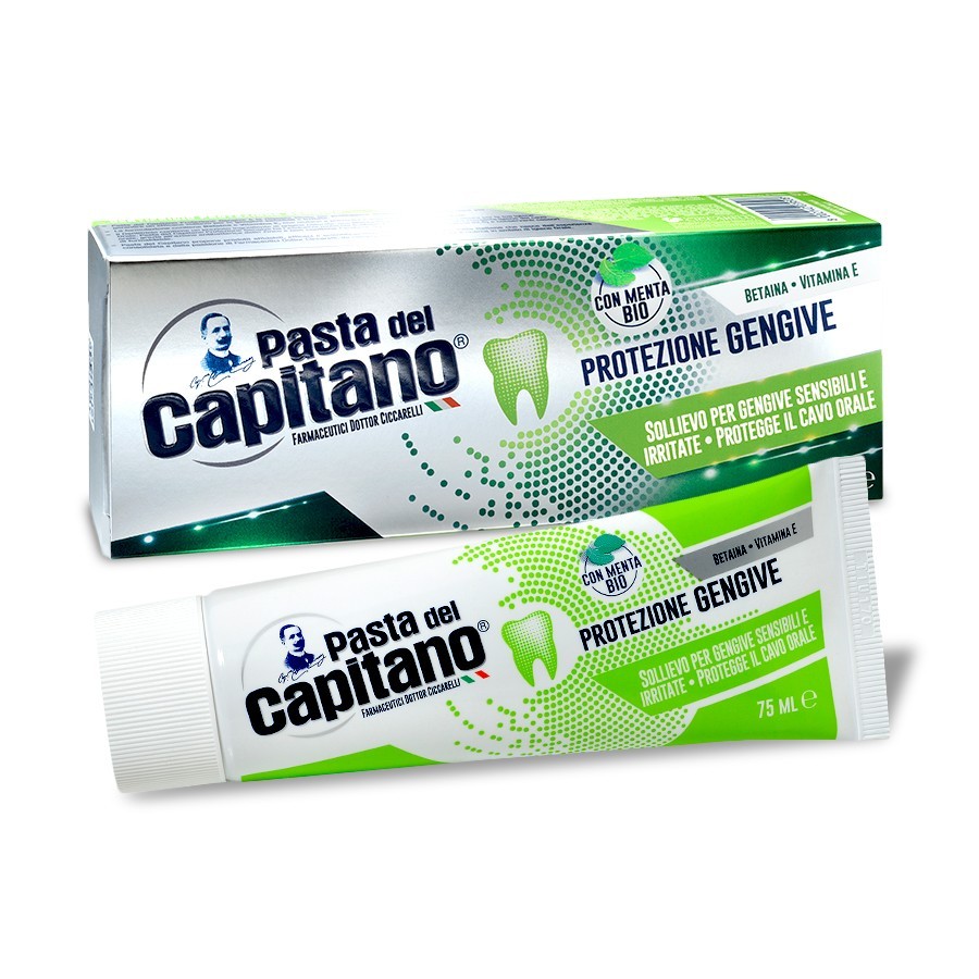 Gum Protection Toothpaste - 75 ml - Pasta del Capitano