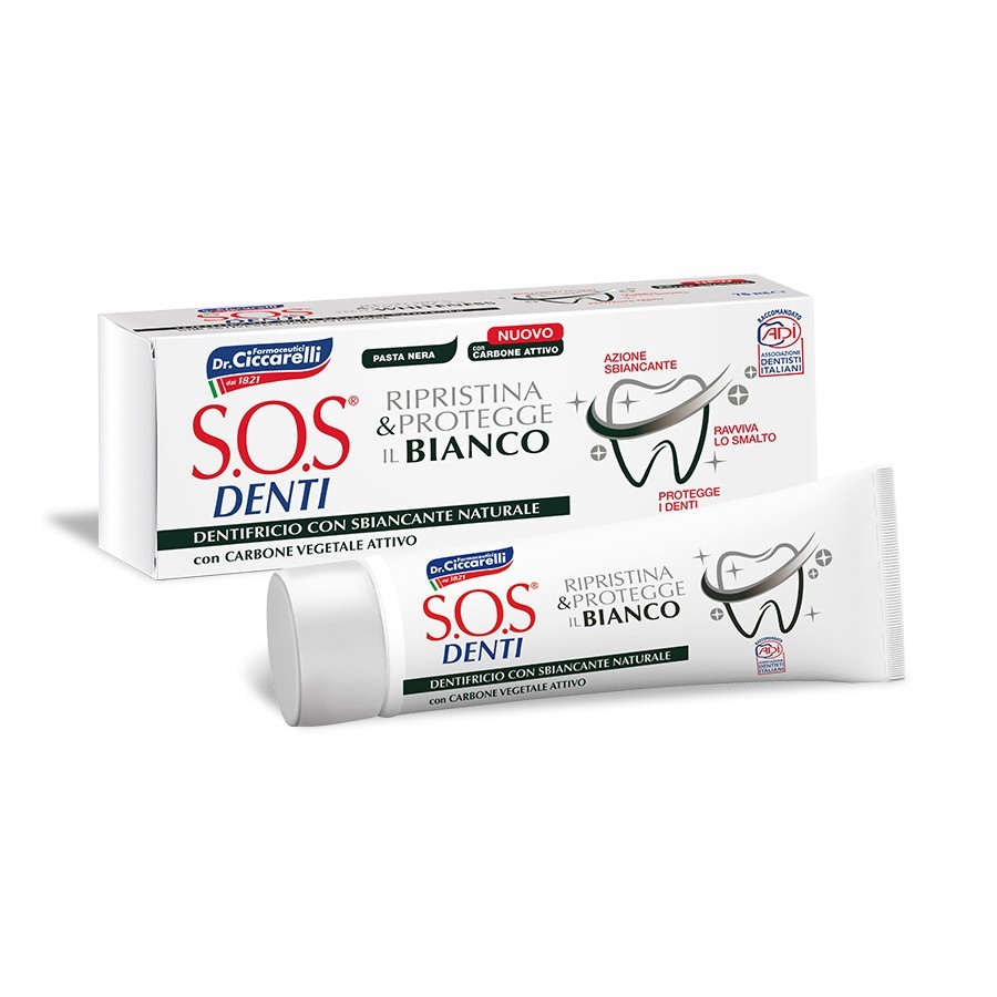 Whitening Toothpaste - 75 ml - S.O.S Denti Tooth-Care
